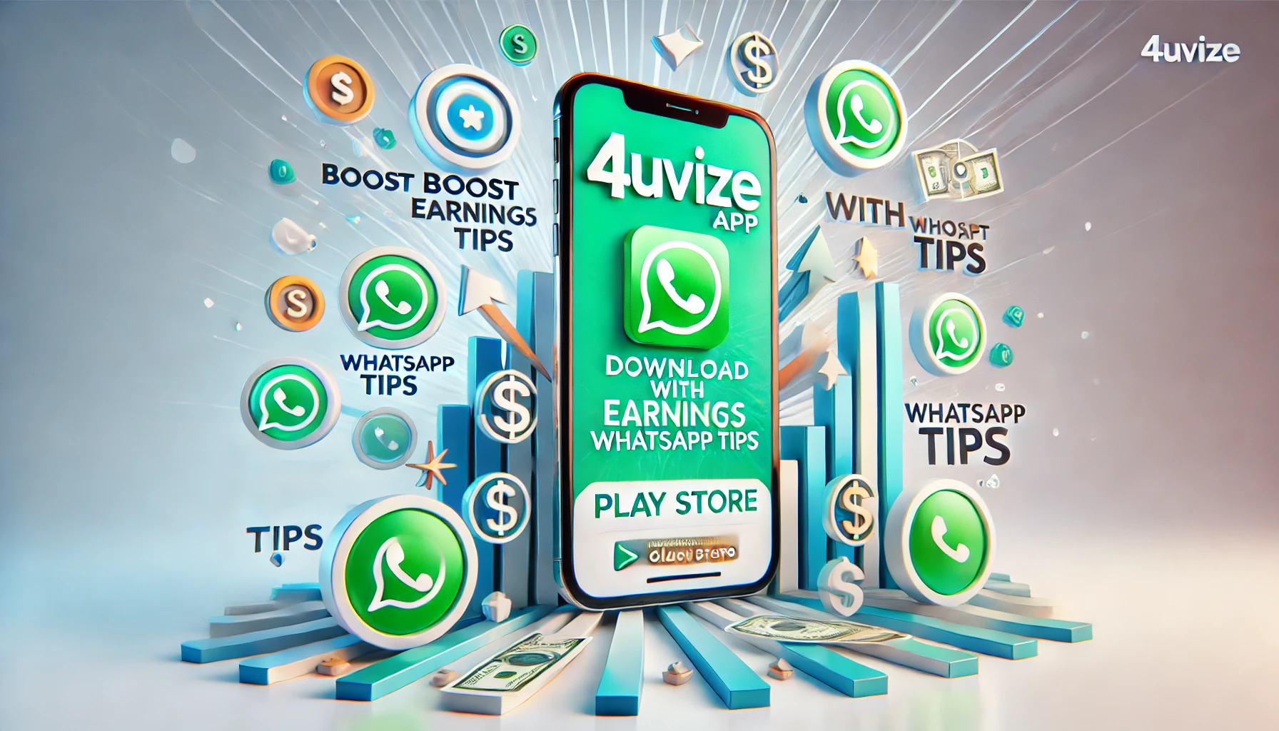 4uvize App Download Free Play Store: Boost Earnings with WhatsApp Tips