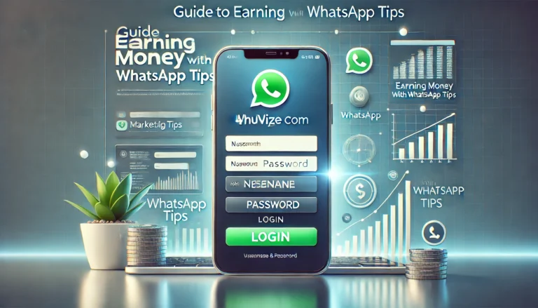 4uvize Com Login: Guide to Earning Money with WhatsApp Tips