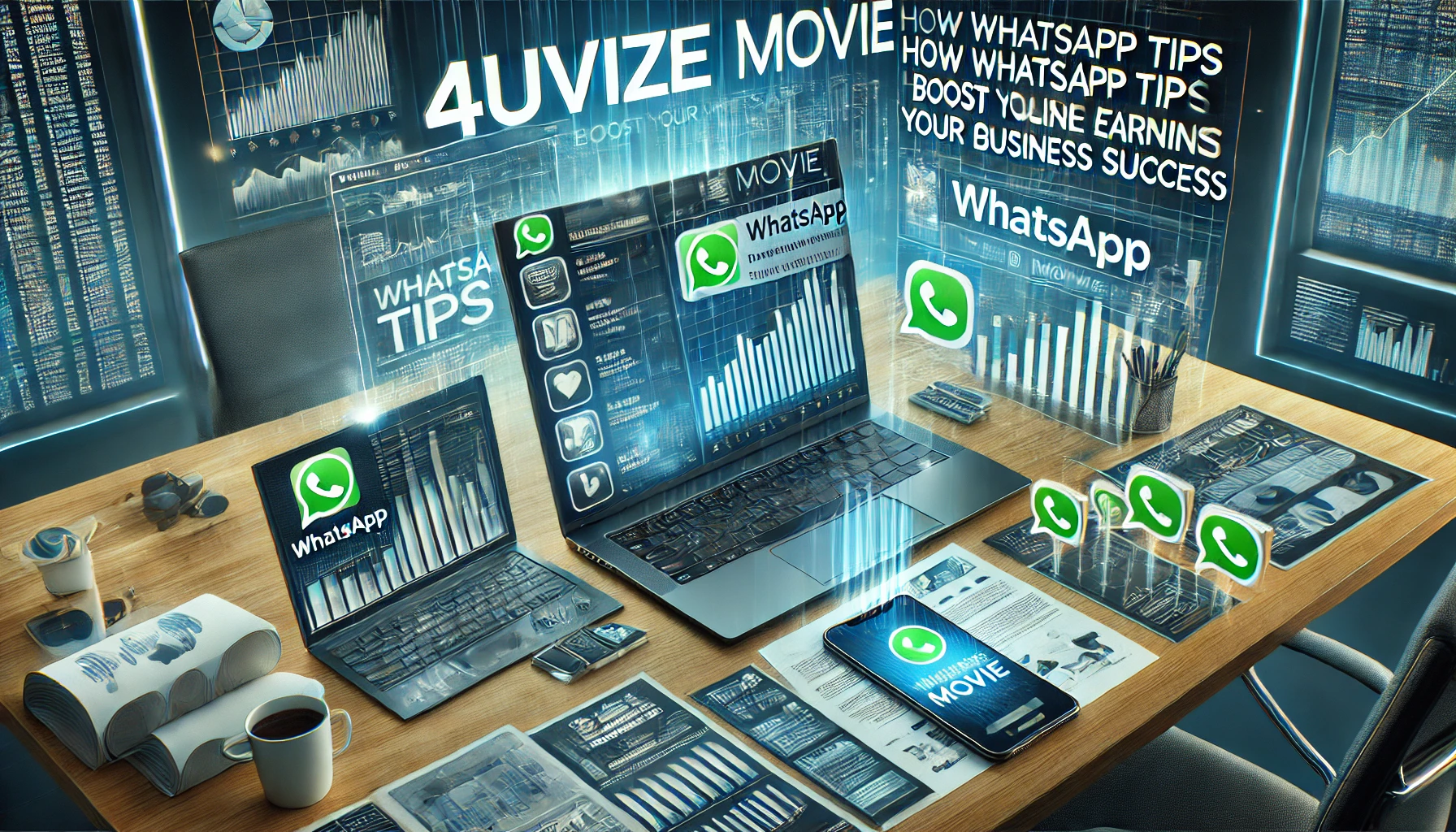 4uvize Movie: How WhatsApp Tips Can Boost Your Online Earnings and Business Success